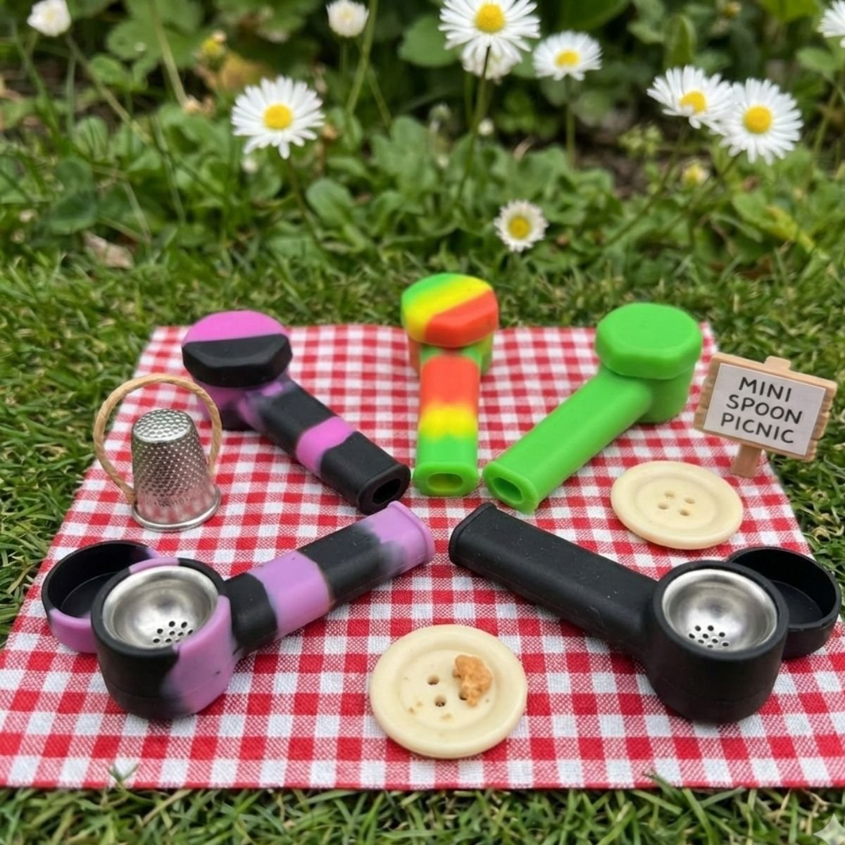 online size jpg (1200 x 1200 px) (70) SP35 SILICONE MINISPOON - Image 1